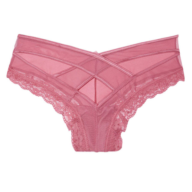 Cross Strap Lace Lingerie