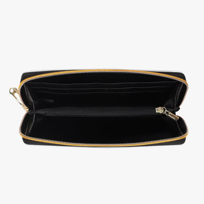 Chappy Long Type Zipper Purse