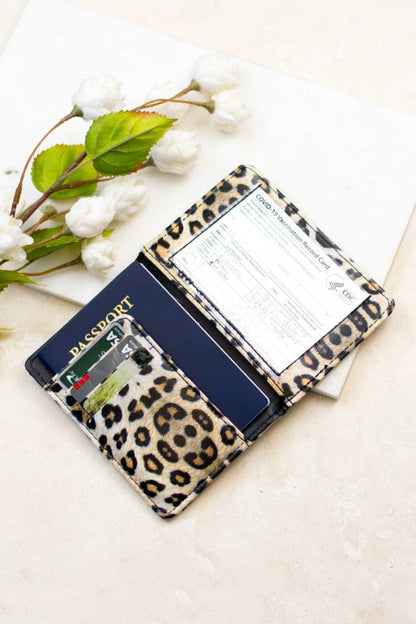 Passport and Vaccine Credit Card Wallet