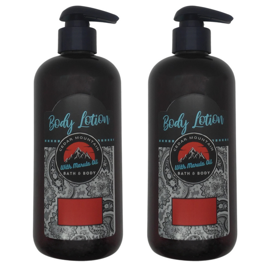 Cedar Mountain Tart Apple Cider Scented Body Lotion, 12 Oz (2 Pack)