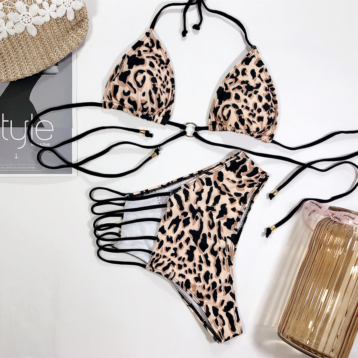 Leopard Swimsuit Print Bikini (2pcs)