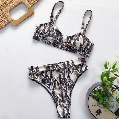 Leopard Swimsuit Print Bikini (2pcs)