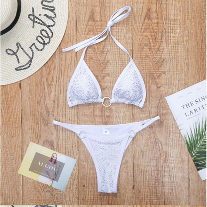 Diamond Bra and Thong (2pcs)