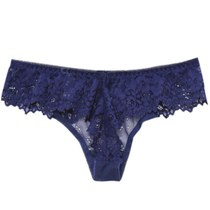 Temptation Low-Waist Embroidery Thong