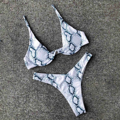 Bandage Bikini Swimsuit (2pcs)