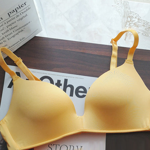 Seamless Letter Straps Bra