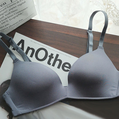 Seamless Letter Straps Bra