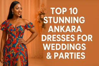 Top 10 Stunning Ankara Dresses for Weddings & Parties